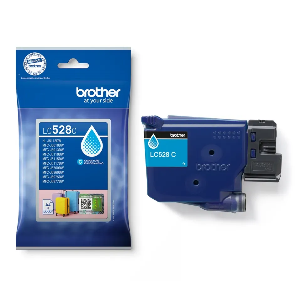 Brother LC528C (inkoust cyan, 5000 str.)