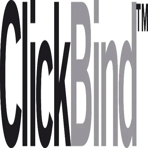 GBC Hřbety pro vazbu ClickBind A4 34R 8 mm, černé (50)
