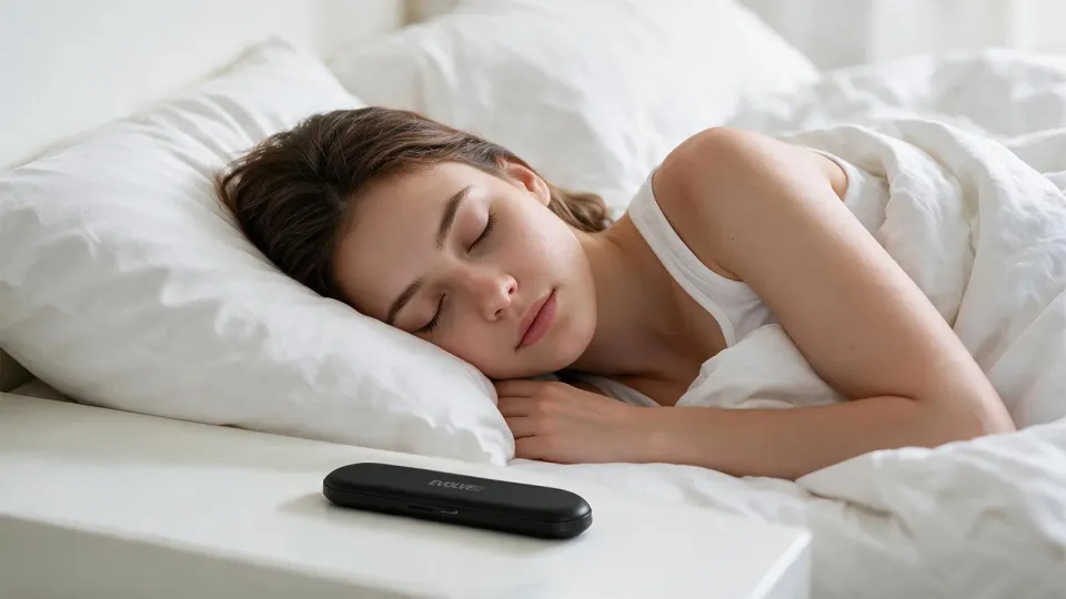 EVOLVEO XSleep, polštářový bluetooth reproduktor na spaní, černý