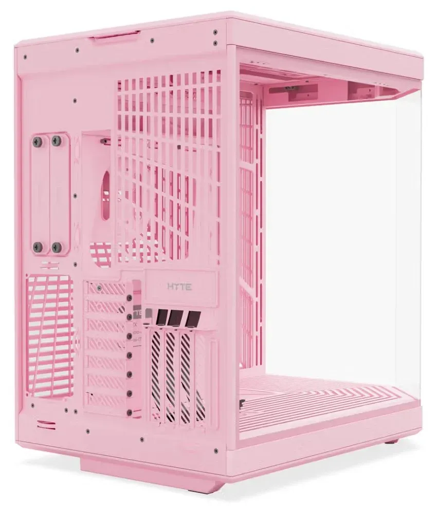 HYTE skříň Y70 Strawberry Milk / levé a přední sklo / Riser PCIe 4.0 / bez zdroje / 1x USB-C / 2x USB-A
