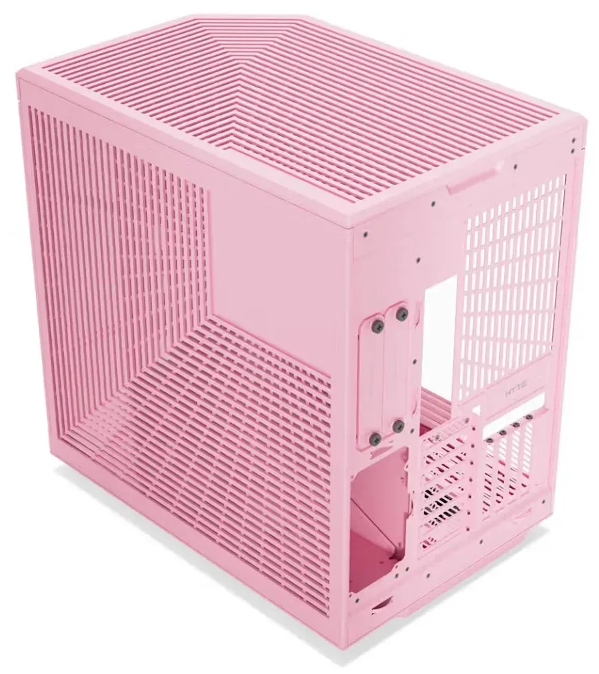 HYTE skříň Y70 Strawberry Milk / levé a přední sklo / Riser PCIe 4.0 / bez zdroje / 1x USB-C / 2x USB-A