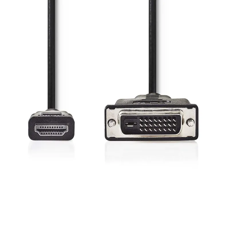 Nedis CCGB34800BK30 - Kabel HDMI – DVI | HDMI Konektor - DVI-D 24+1-Pin Zástrčka