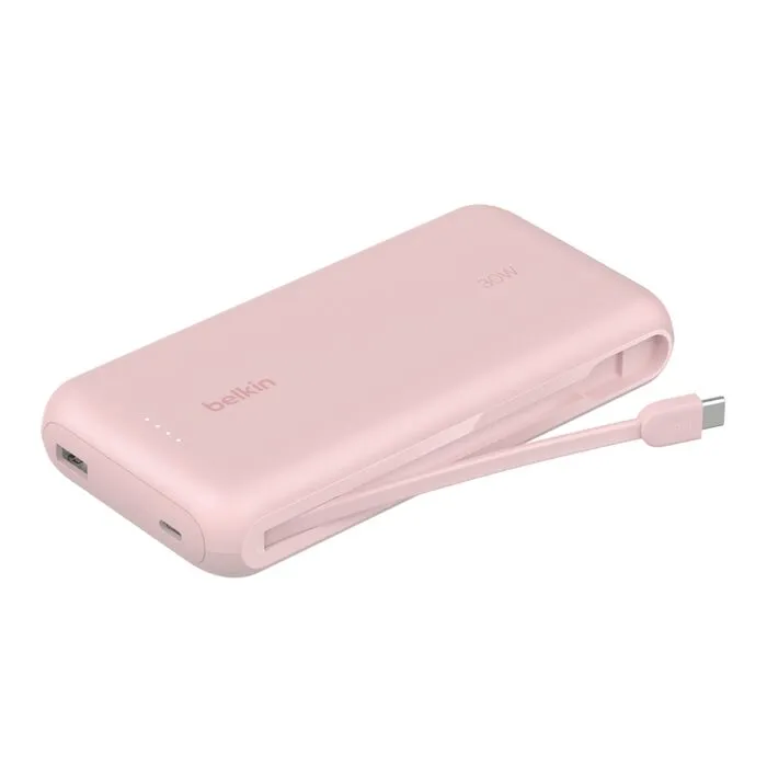 Belkin BOOST CHARGE USB-C Power Delivery PowerBanka s integrovaným USB-C kabelem (BPB024hqPK)