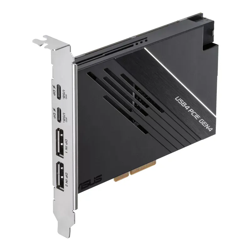 ASUS Rozšiřovací karta USB4 PCIe Gen4, PCIe 4.0 x4, 2x USB4 Typ-C, 2x DP
