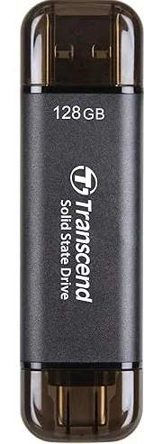 Transcend ESD310C 128GB, External SSD, USB 10Gbps Type C/A, 1050MB/R, 700MB/W, č