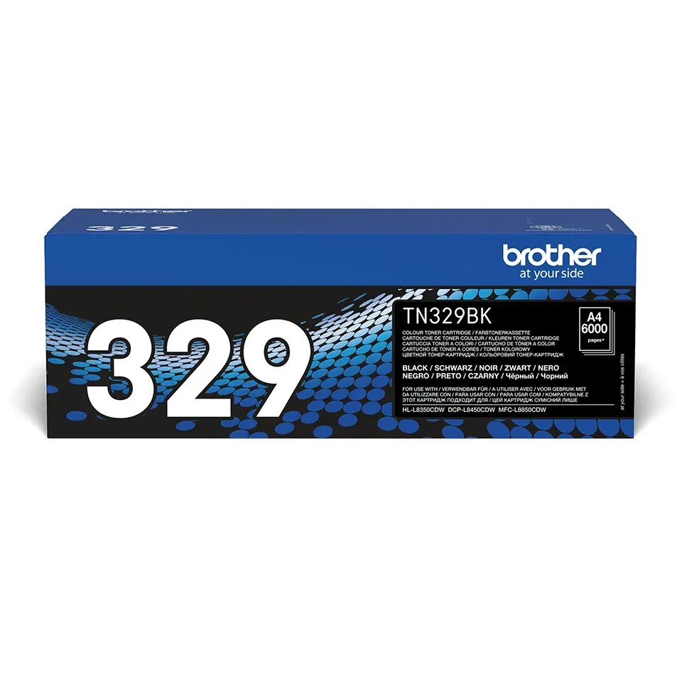 Brother TN-329BK, toner black, 6 000 str.