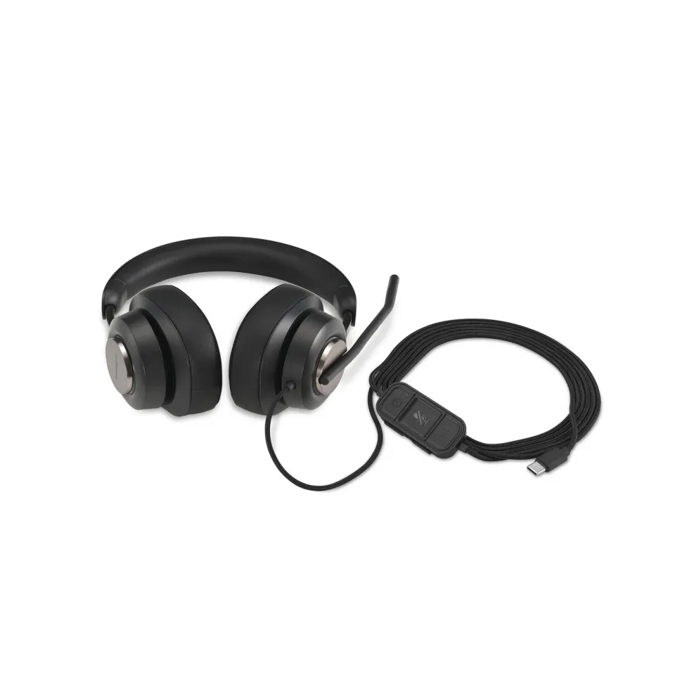 Kensington H2000 USB-C sluchátka s mikrofonem a ovládáním hlasitosti