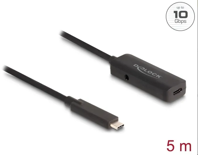 Delock Aktivní prodlužovací kabel USB 10 Gbps USB Type-C 5 m