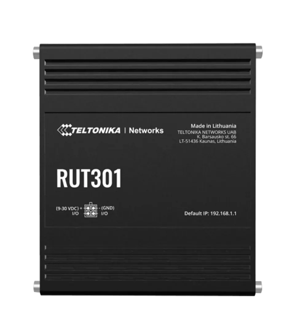 Teltonika INDUSTRIAL ETHERNET ROUTER - RUT301