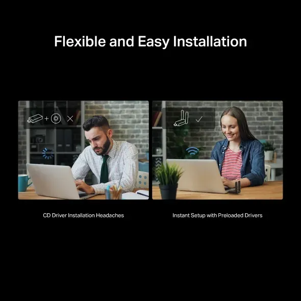 Mercusys MA37BEH BE6500 Hign Gain Wifi7 USB adapt.