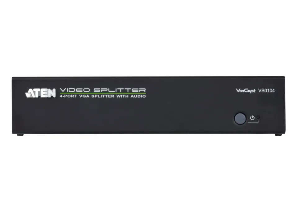 ATEN VS0104-AT-G 4PORT VGA Splitter with Audio W/EU ADP