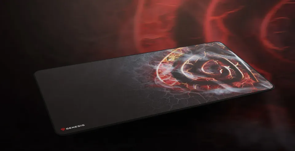 Herní podložka pod myš Genesis CARBON 500 MAXI LAVA G2, 900x450mm