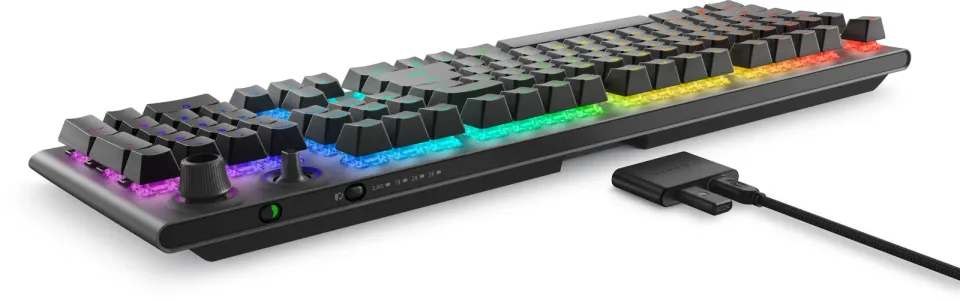 Dell Alienware AW920K/Bezdrátová USB + Bluetooth/Černá