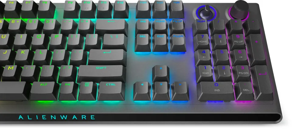 Dell Alienware AW920K/Bezdrátová USB + Bluetooth/Černá