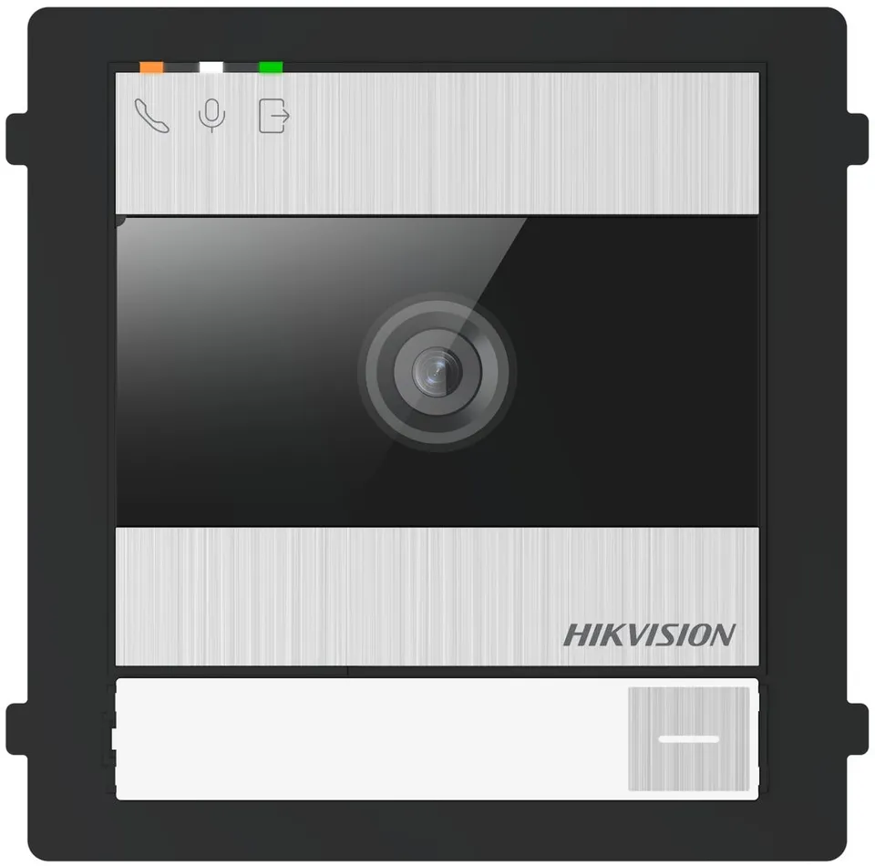 Hikvision DS-KD8005-IME1/S - Modul IP interkomu 5MPx kamerou, volitelná tlačítka, nerez
