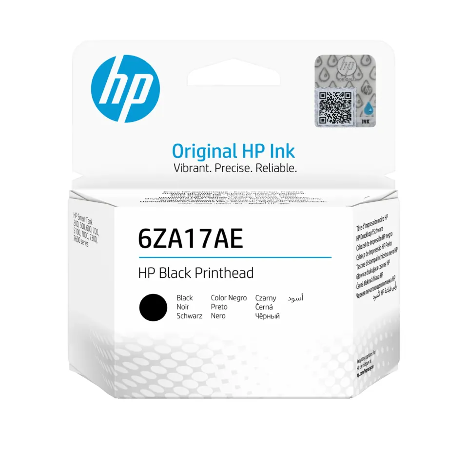 HP tisková hlava 6ZA17AE/ černá