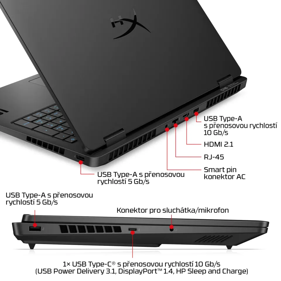 NTB HyperX OMEN 16-am2070ncx,Ultra 7 270 HX Plus (G-Sync) (20C) 13 NPU TOPs,13 TOPS,16.0" WQXGA,16GB,RTX5070,Win11,2Y