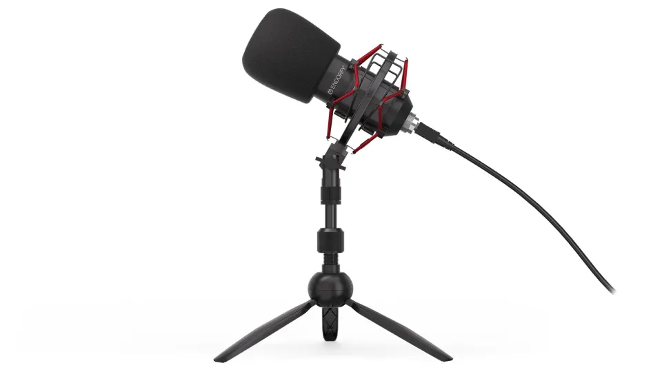 Endorfy mikrofon Streaming T/streamovací/stojánek/pop-up filtr/3,5mm jack/USB-C/