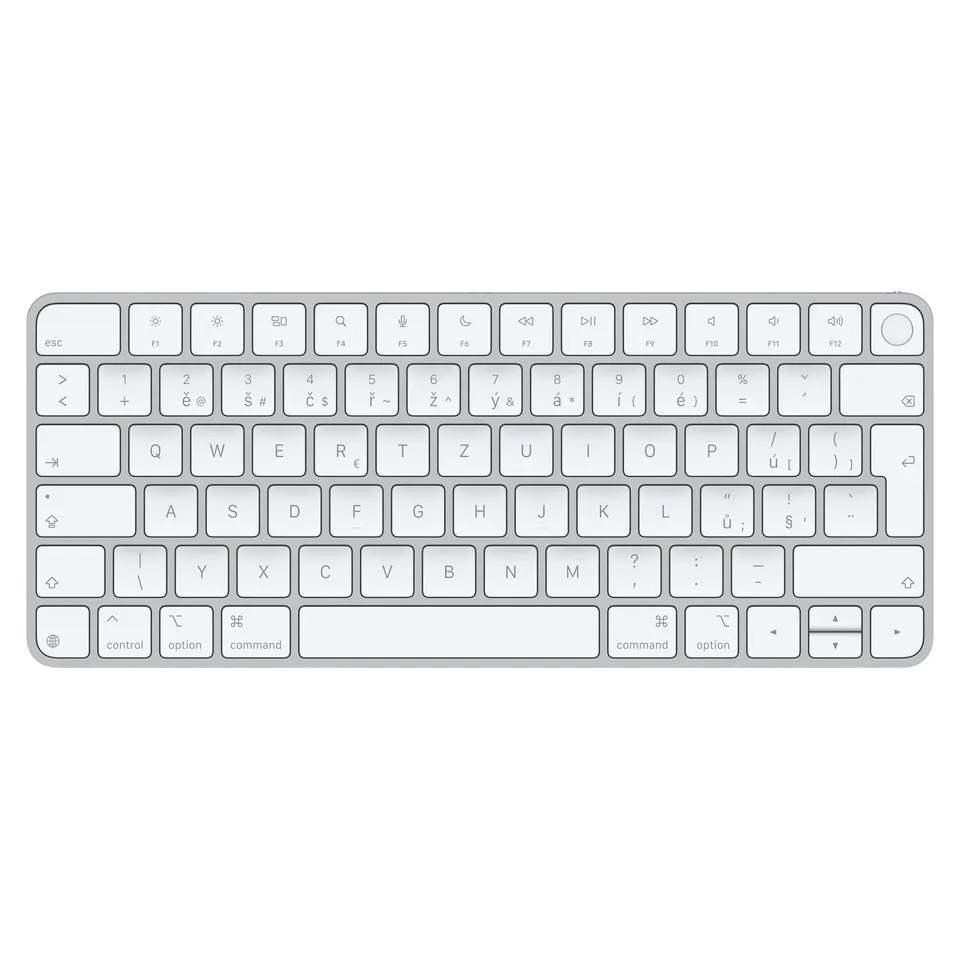 Apple Magic Keyboard Touch ID/Bezdrátová Bluetooth/CZ layout/Bílá