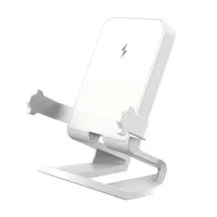 1stCOOL bezdrátová přenosná QI nabíječka 15W, panáček, USB-C, bílá
