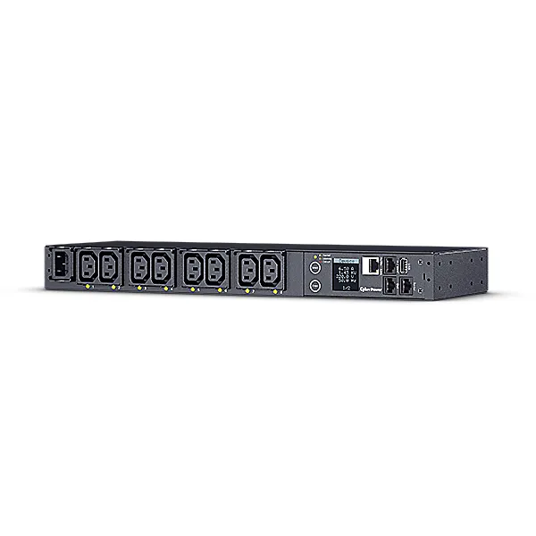 CyberPower Rack PDU, Switched, 1U, 10A, (8)C13, IEC C14