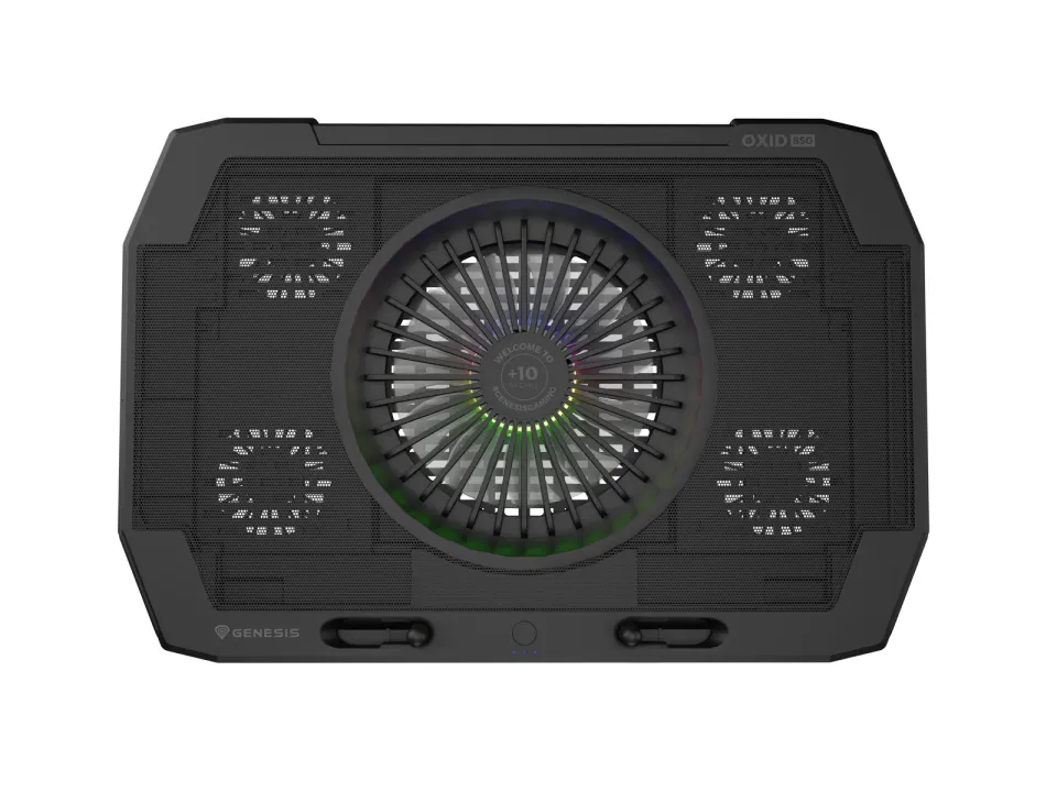 Genesis chladící podložka pro NB Oxid 850, RGB 15.6"-17.3", 5xVentilátor