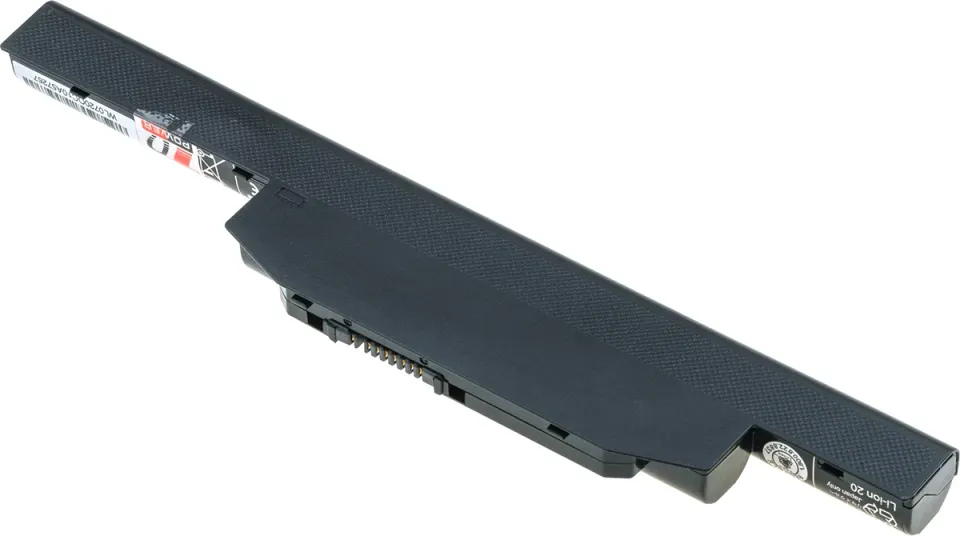 Baterie T6 Power Fujitsu LifeBook A555, 5200mAh, 56Wh, 6cell