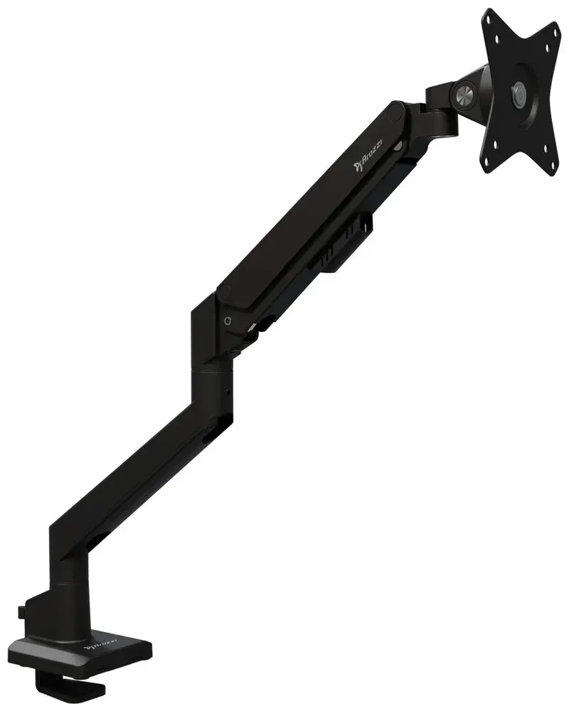 AROZZI ALZARE NEO Black/ stolní držák pro monitory/ plynový píst/ kovový/ černý
