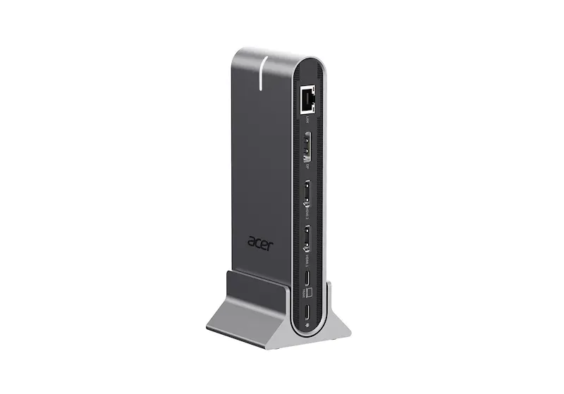 ACER 15in1 USB Type-C Universal Mini-dock: Host interface: USB-C, 2x USB-A 2.0, 1x USB-A 3.2 Gen2, 1x USB-A 3.2 Gen1, 1