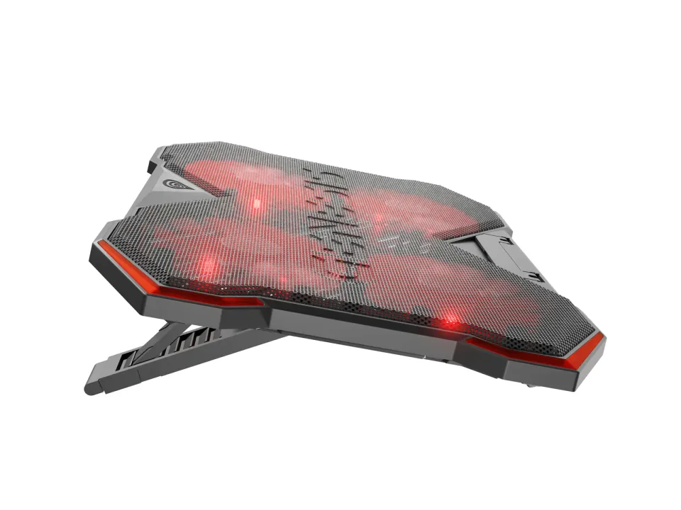 Chladící podložka pro NB Genesis OXID 260, LED, 15,6-17,3" 4xvětrák, 2xUSB