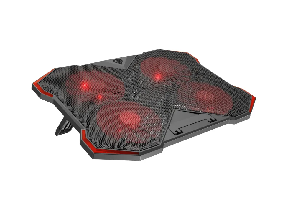 Chladící podložka pro NB Genesis OXID 260, LED, 15,6-17,3" 4xvětrák, 2xUSB