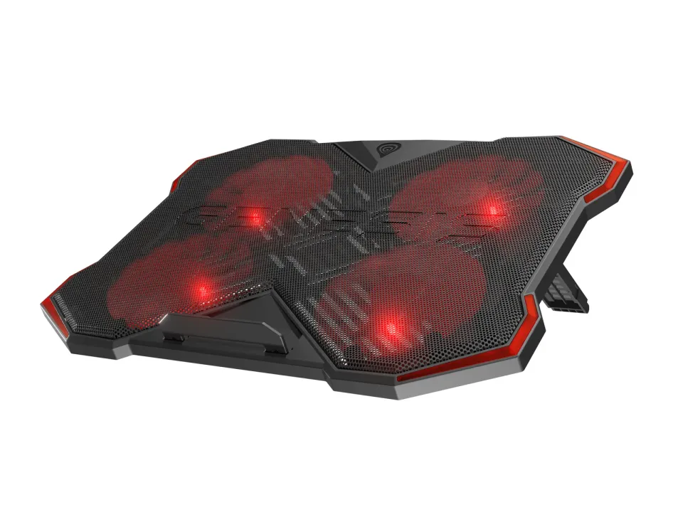 Chladící podložka pro NB Genesis OXID 260, LED, 15,6-17,3" 4xvětrák, 2xUSB
