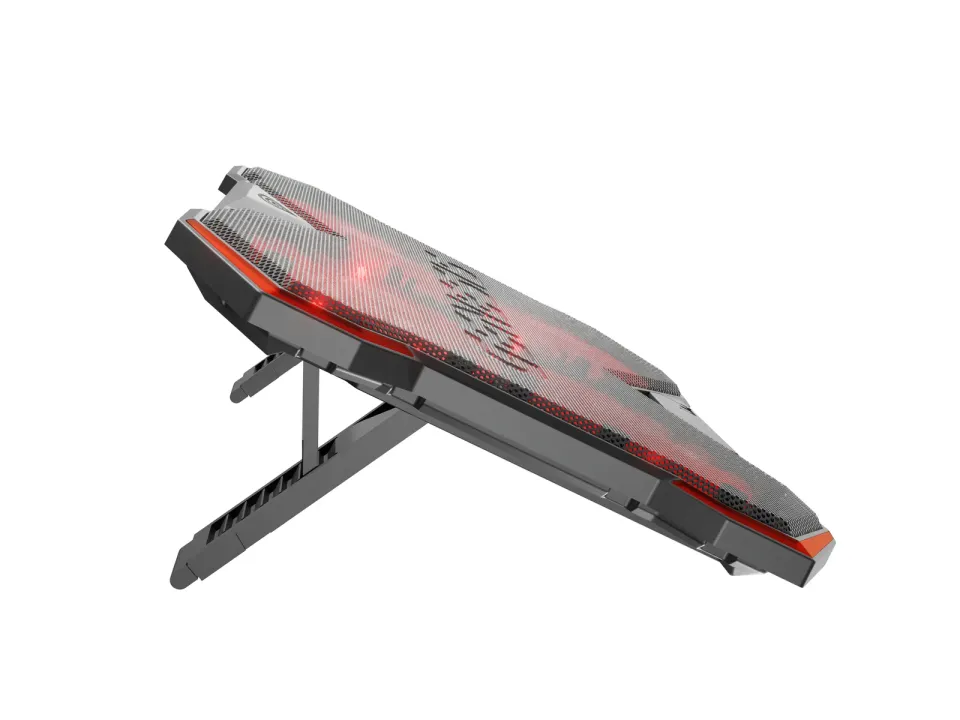 Chladící podložka pro NB Genesis OXID 260, LED, 15,6-17,3" 4xvětrák, 2xUSB