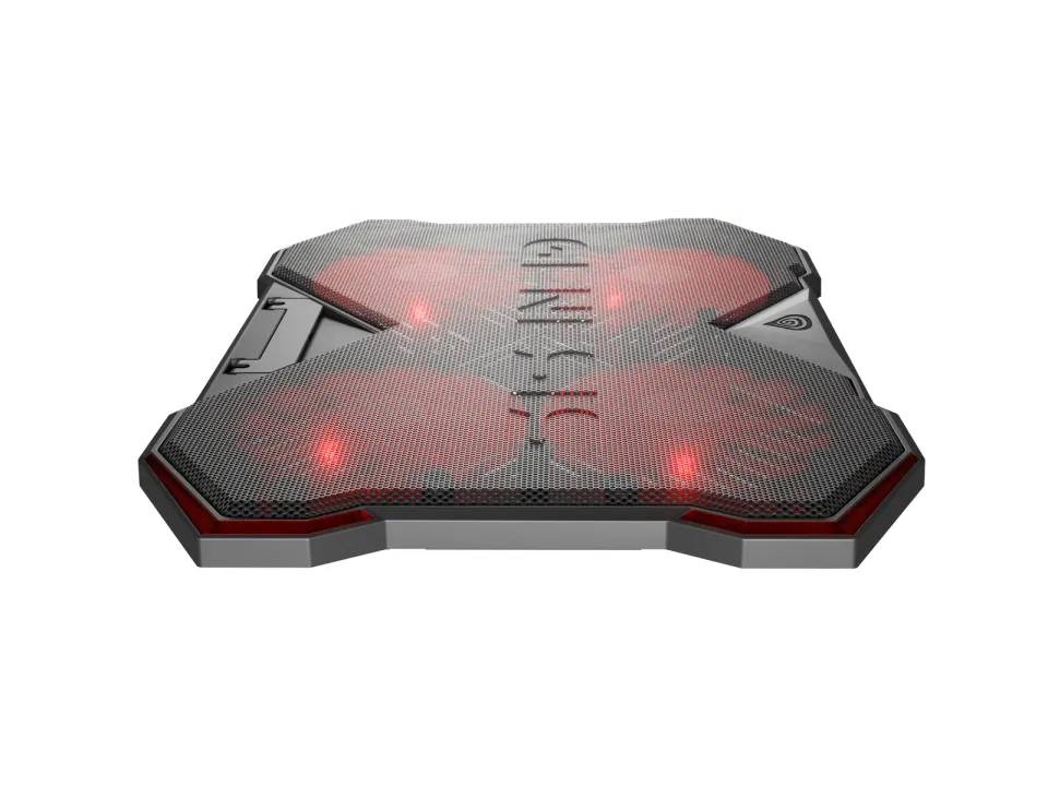 Chladící podložka pro NB Genesis OXID 260, LED, 15,6-17,3" 4xvětrák, 2xUSB