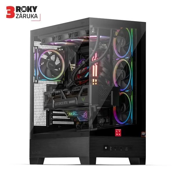 LYNX Challenger Ryzen 7 9800X3D 64GB 2TB SSD NVMe RTX 5080 16G W11 Home
