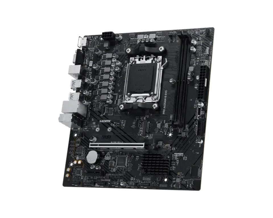 MSI MB Sc AM5 PRO A620AM-B EVO, AMD A620A, 2xDDR5, 1xHDMI, 1xVGA, mATX