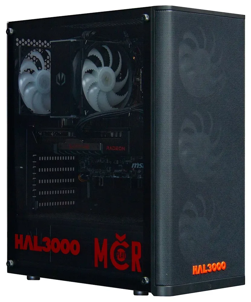 HAL3000 MČR Finale Elite / AMD Ryzen 7 5700X/ 16GB DDR4/ RX 9060 XT 16G/ 1TB PCIe4 SSD/ WiFi/ W11