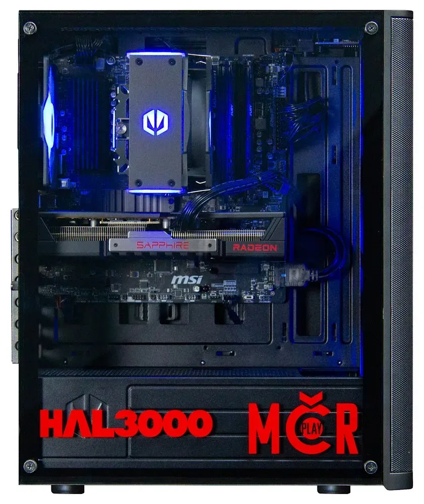 HAL3000 MČR Finale Elite / AMD Ryzen 7 5700X/ 16GB DDR4/ RX 9060 XT 16G/ 1TB PCIe4 SSD/ WiFi/ W11