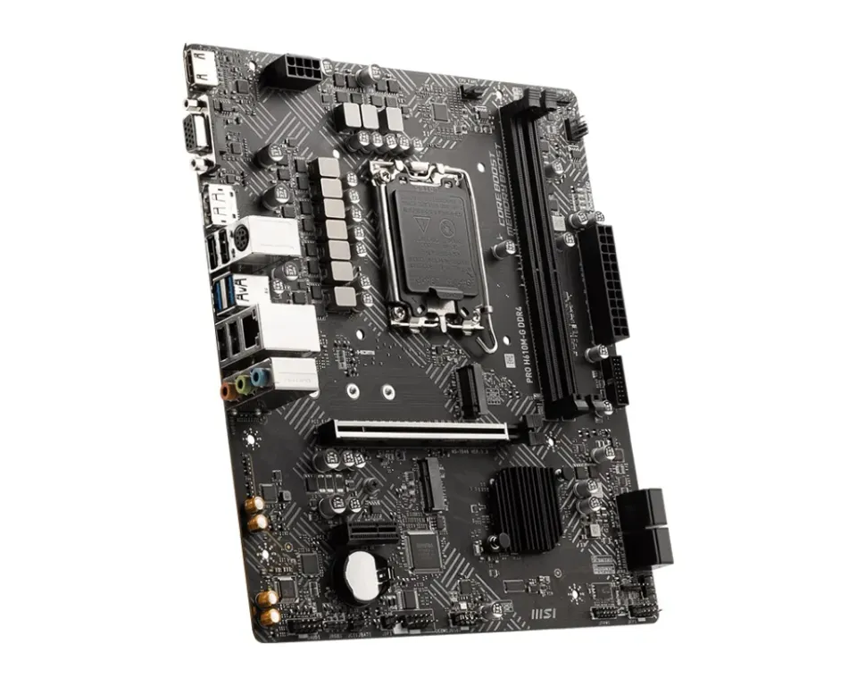 MSI PRO H610M-G DDR4, 1700, Intel H610, 2xDDR4, mATX