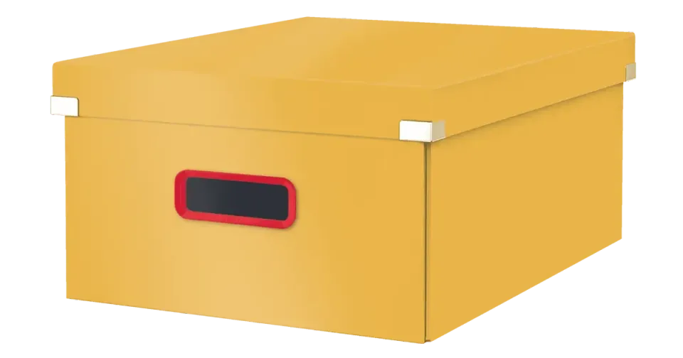 LEITZ Univerzální krabice Click&Store COSY, velikost L (A3), teplá žlutá