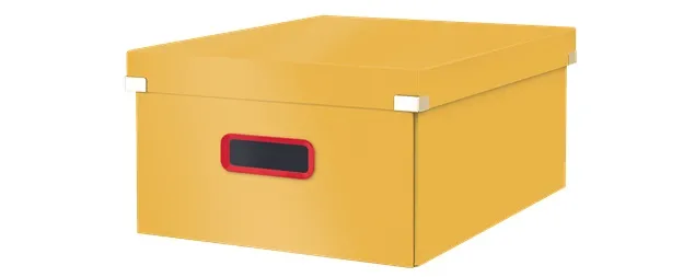 LEITZ Univerzální krabice Click&Store COSY, velikost L (A3), teplá žlutá