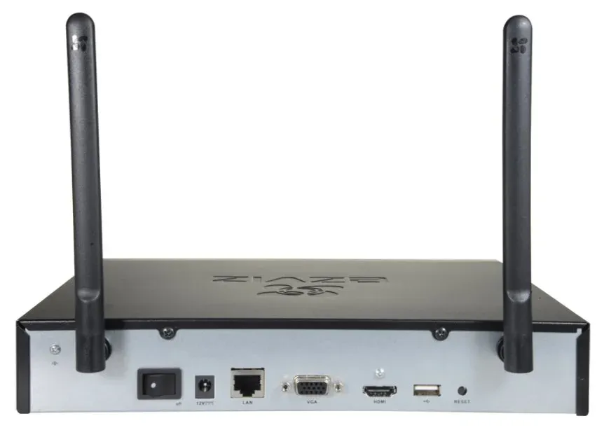 EZVIZ NVR rekordér X5S-R100-4W/ pro 4 kamery/ rozlišení 5Mpix/ HDMI/ USB/ VGA/ Wi-Fi/ LAN/ SATA/ až 8 TB
