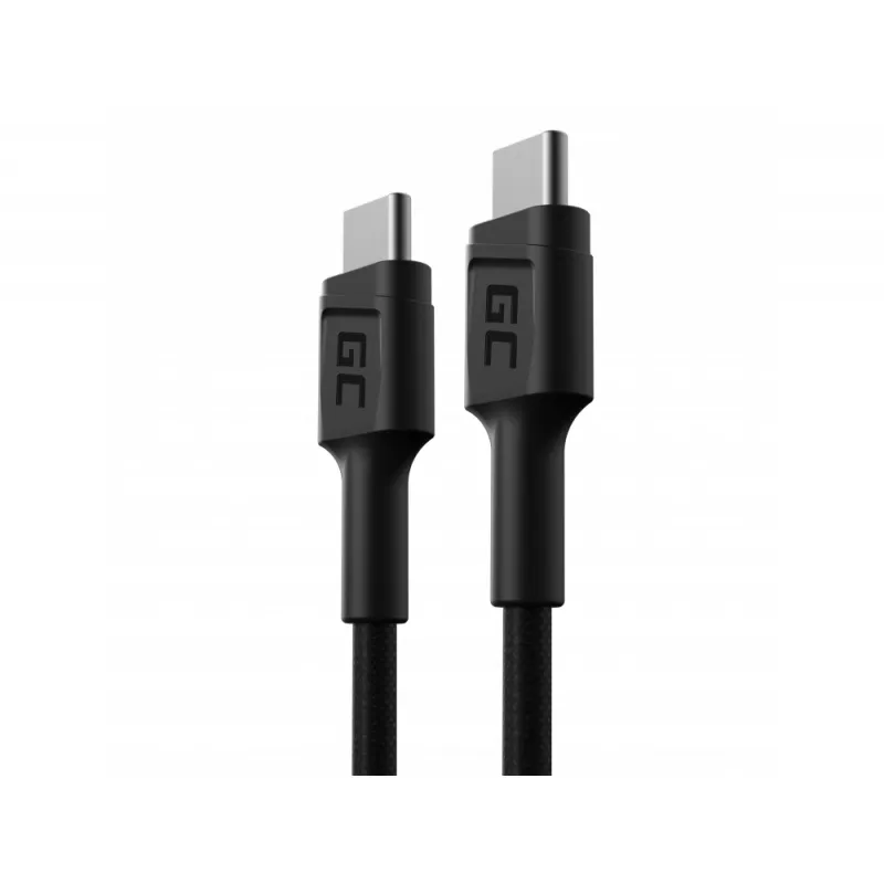 Green Cell Cable PowerStream USB-C - USB-C 30cm, fast charging Power Delivery (6