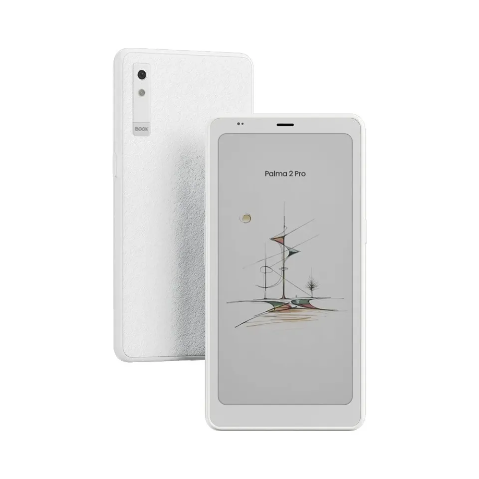 E-book ONYX BOOX PALMA 2 PRO COLOR, bílá, 6,13", 128GB, Dual SIM, GPS, Bluetooth, Android 15.0, E-in