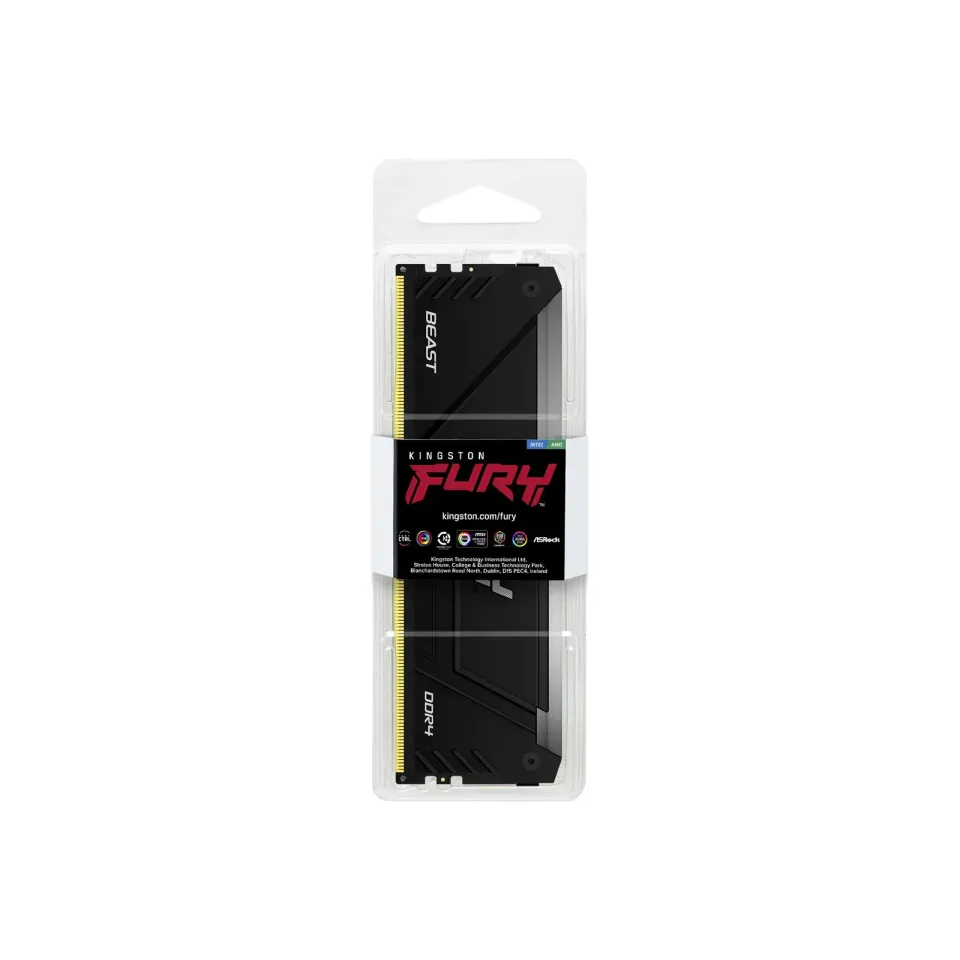 KINGSTON 16GB 3200MT/s DDR4 CL16 DIMM FURY Beast RGB