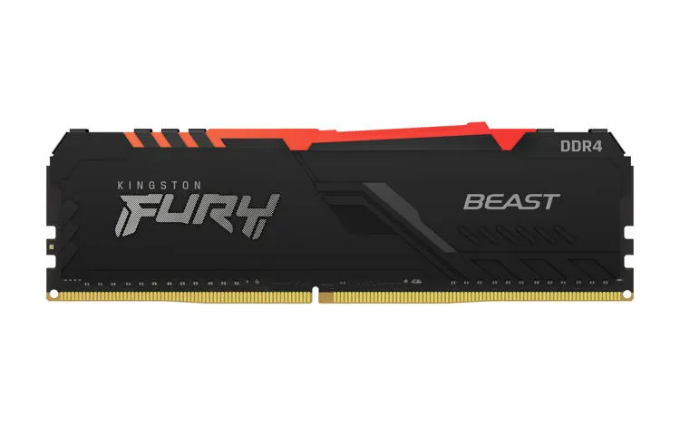KINGSTON 16GB 3200MT/s DDR4 CL16 DIMM FURY Beast RGB