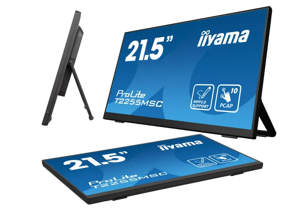22" LCD iiyama T2255MSC-B1:PCAP,IPS,FHD,HDMI