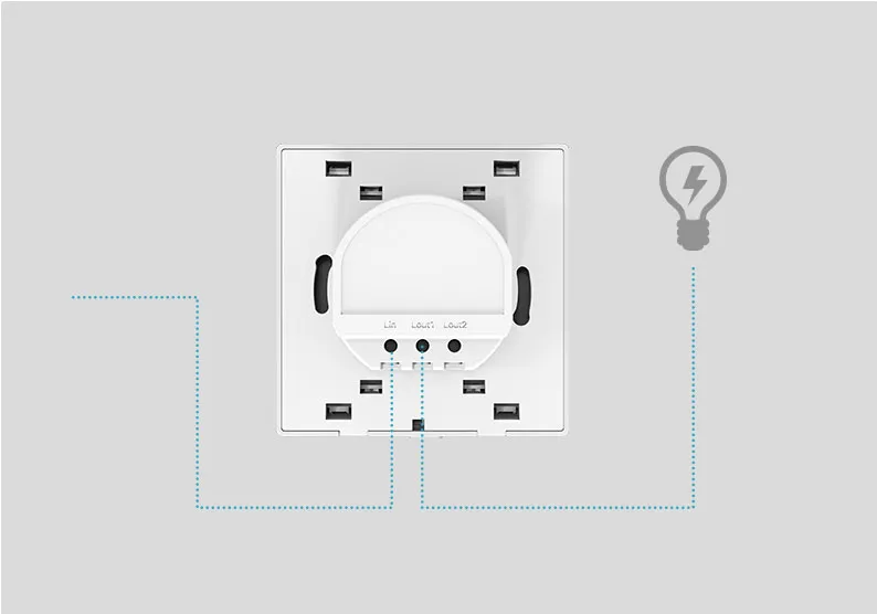TP- Link Tapo S210 Inteligentní spínač světel, 1-Gang 1-Way