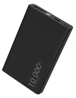 WG - Power Bank 10000 mAh, USB-C PD 20W + USB-A 22.5W, černá