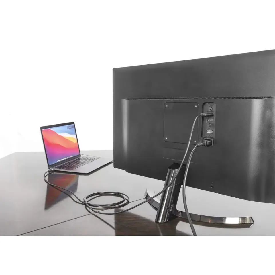 Manhattan kabel USB-C na HDMI, USB-C Male na HDMI Male, 1m, černá